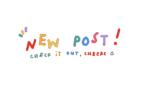 New Post Colors Sticker