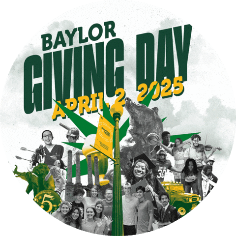 Day Giving Sticker by Baylor University