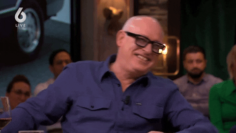 Happy Johan Derksen GIF by Vandaag Inside