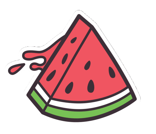 Watermelon Summer Reading Sticker by Skokie Public Library