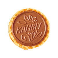 Chocolate Cookie Sticker by Kambly