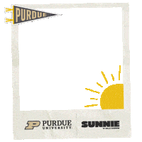 Sun Yoga Sticker by Purdue University
