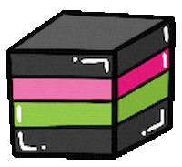 Gummy Bear Popcorn Sticker by Natalie Michelle Watson