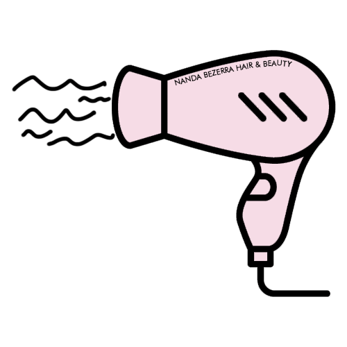 gabipinhodesigner giphyupload beleza cabelo secador Sticker