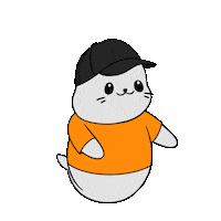 Happy Dance Sticker by Sappy Seals Community