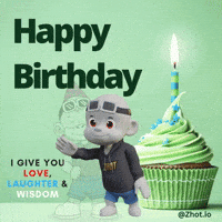 Happy Birthday GIF by Zhot