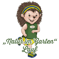 Run Hedgehog Sticker by naturimgarten