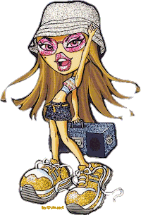 Beach Glitter Sticker