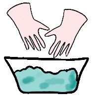 Clothes Cleaning Sticker by feierSun