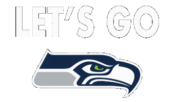 Seattle Seahawks Football Sticker by AlwaysBeColoring