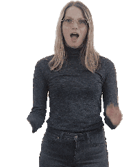 Girl Reaction Sticker by Musclemind