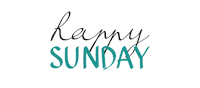 Happy Sunday Day Sticker