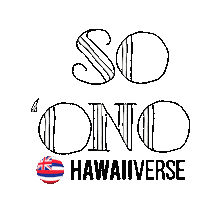 Drinks Ono Sticker by Hawaiiverse