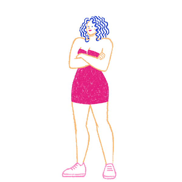 ManueldActivisme giphyupload illustration mood woman Sticker