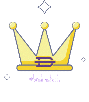 Crown Bt Sticker by Brahma Tech