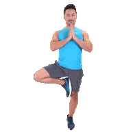 kentaseki fitness workout relax yoga Sticker