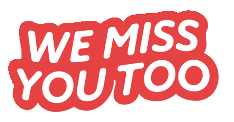 hotwiretravel giphyupload miss you come back we miss you Sticker