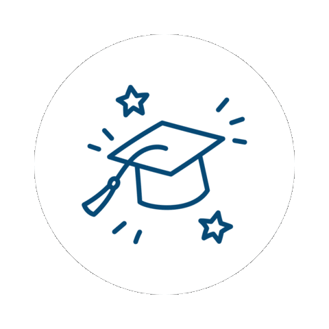 Graduation Healthcare Sticker by UnitekLearning