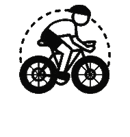 Man Bike Sticker by Lordgun
