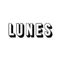 Monday Lunes Sticker