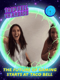 vrarcade GIF by Taco Bell VR Arcade