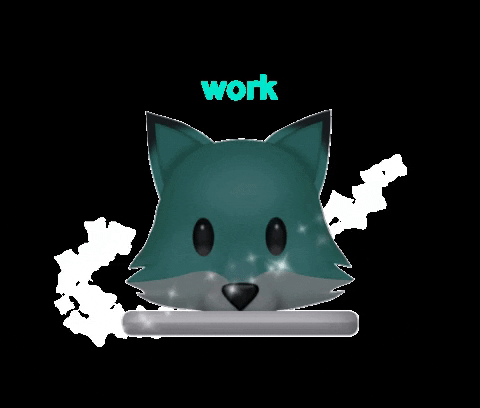 nachtfuchs giphygifmaker fox work in progress webdesign GIF