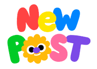 New Post Sticker by Emo Díaz