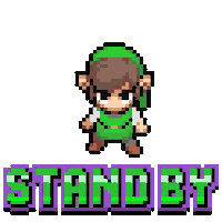 Stand By Link Sticker