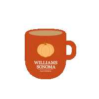 Pumpkin Spice Coffee Sticker by Williams Sonoma