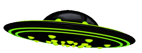 Flying Area 51 Sticker by toomanynadias
