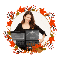 Autumn Manicure Sticker by Doonails