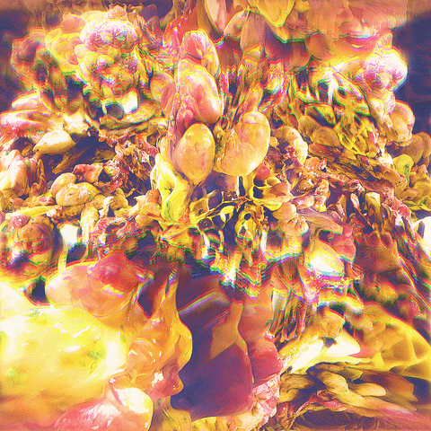 Chicken And Waffles Wtf GIF by davidvnun