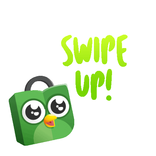 Arrow Swipe Up Sticker by Tokopedia