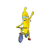 Banana Sticker by OBA HORTIFRUTI