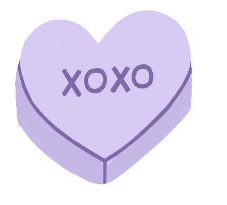 Valentines Day Heart Sticker by Tombow