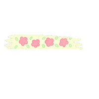 Spring Tape Sticker
