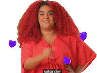 Heart Love Sticker by Salon Line