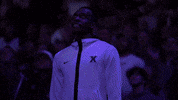 Happy College Basketball GIF by Xavier Men's Basketball