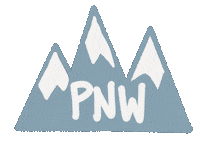 Snow Mountain Sticker