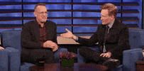tom hanks handshake GIF by Team Coco