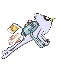 Rocket Invest Sticker by Birdsoup