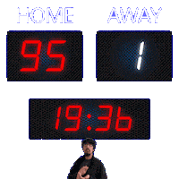 1 Away Sticker