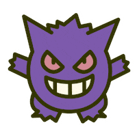 Pokemon Ghost Sticker