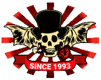 Rock Dark Sticker by rockagogo.com