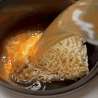 Satisfying Lets Eat GIF by Rice Robot