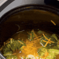 Satisfying Lets Eat GIF by Rice Robot