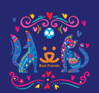 Day Of The Dead Cat GIF by Best Friends Animal Society