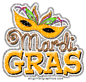 Mardi Gras Sticker