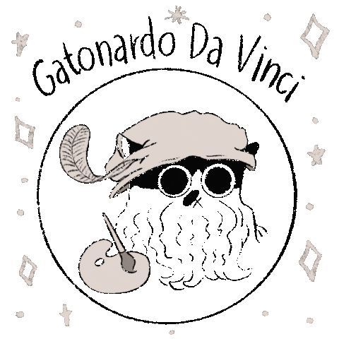 Gatonardo Sticker