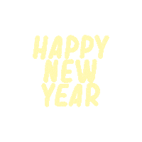Happy New Year Christmas Sticker